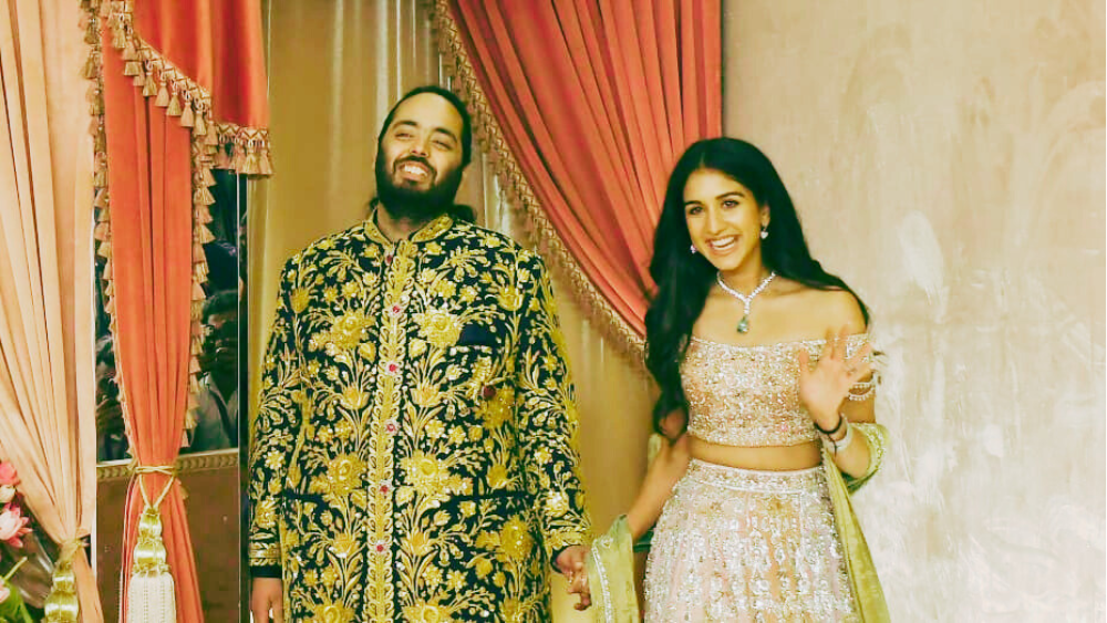 Celebrating a Beautiful Union: Nitin Tiwari, Chairman of Aarav Group, Congratulates Anant Ambani and Radhika Merchant on Their Wedding